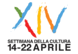 XIV Settimana della Cultura - 14-22 aprile 2012