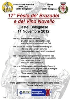 17° Fésta de' Brazadél e del Vino novello