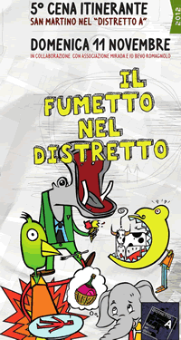 5^ cena itinerante - Il fumetto nel distretto