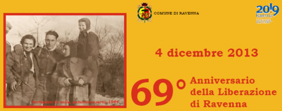 69° anniversario della liberazione di Ravenna