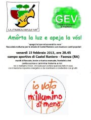 Amôrta la luz e apeja la vós