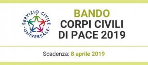 Corpi Civili di Pace 2019 - banner
