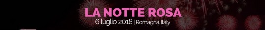 Notte Rosa 2018 - banner
