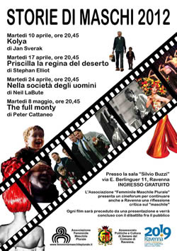 Cineforum Storie di maschi