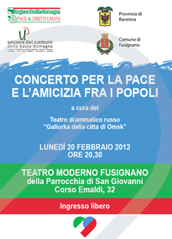 Concerto per la Pace e l'amicizia tra i popoli