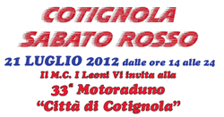 Cotignola Sabato Rosso