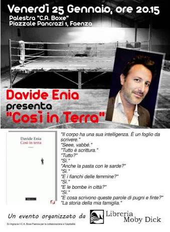 Davide Enia a Faenza