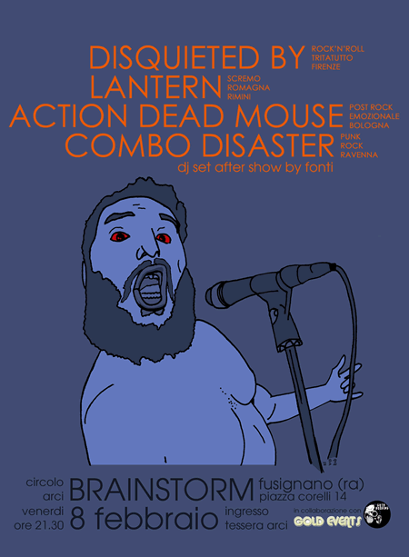 Disquieted by + Lantern + Action Dead Mouse + Combo Disaster