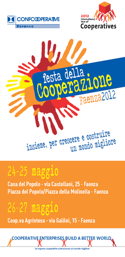 Festa della cooperazione a Faenza
