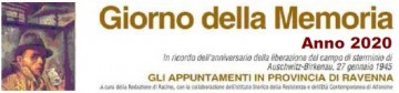 Giorno della Memoria Anno 2020 - banner