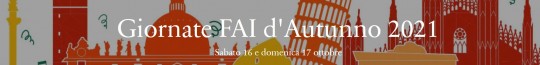 Giornate FAI 2021 - Banner