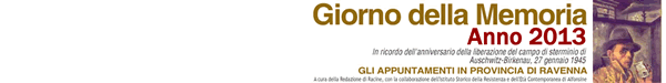 Giorno della Memoria 2013