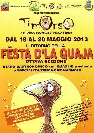 Il ritorno della Festa d'la Quaja