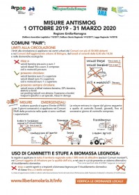 Infografica ''Limitazioni antismog''
