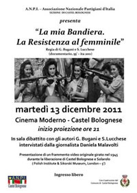 "La mia Bandiera. Resistenza al femminile"