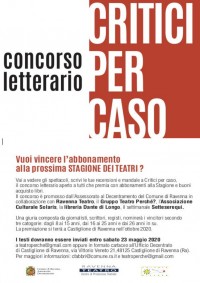 La locandina del concorso