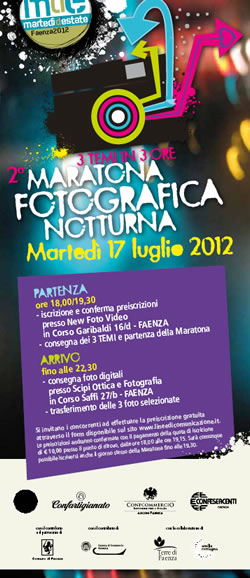 Maratona Fotografica Notturna 2012