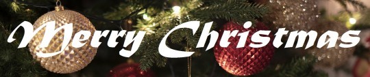 banner Merry Christmas
