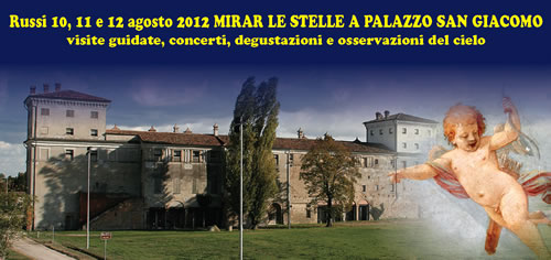 Mirar le stelle a Palazzo San Giacomo 2012