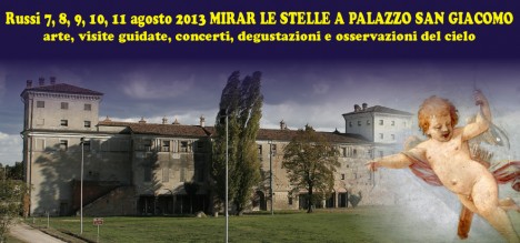 Mirar le stelle a Palazzo San Giacomo 2013