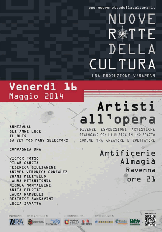 Nuove Rotte della Cultura: Artisti all'opera
