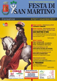 Locandina con programma