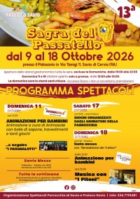 Locandina della sagra