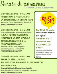 Serate di primavera a Casa Monti