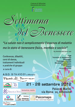Settimana del Benessere 2012