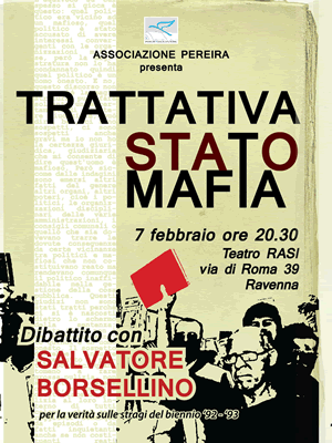 Trattativa Stato-Mafia, dibattito con Salvatore Borsellino