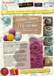 World Wide Knit In Public day a Ravenna